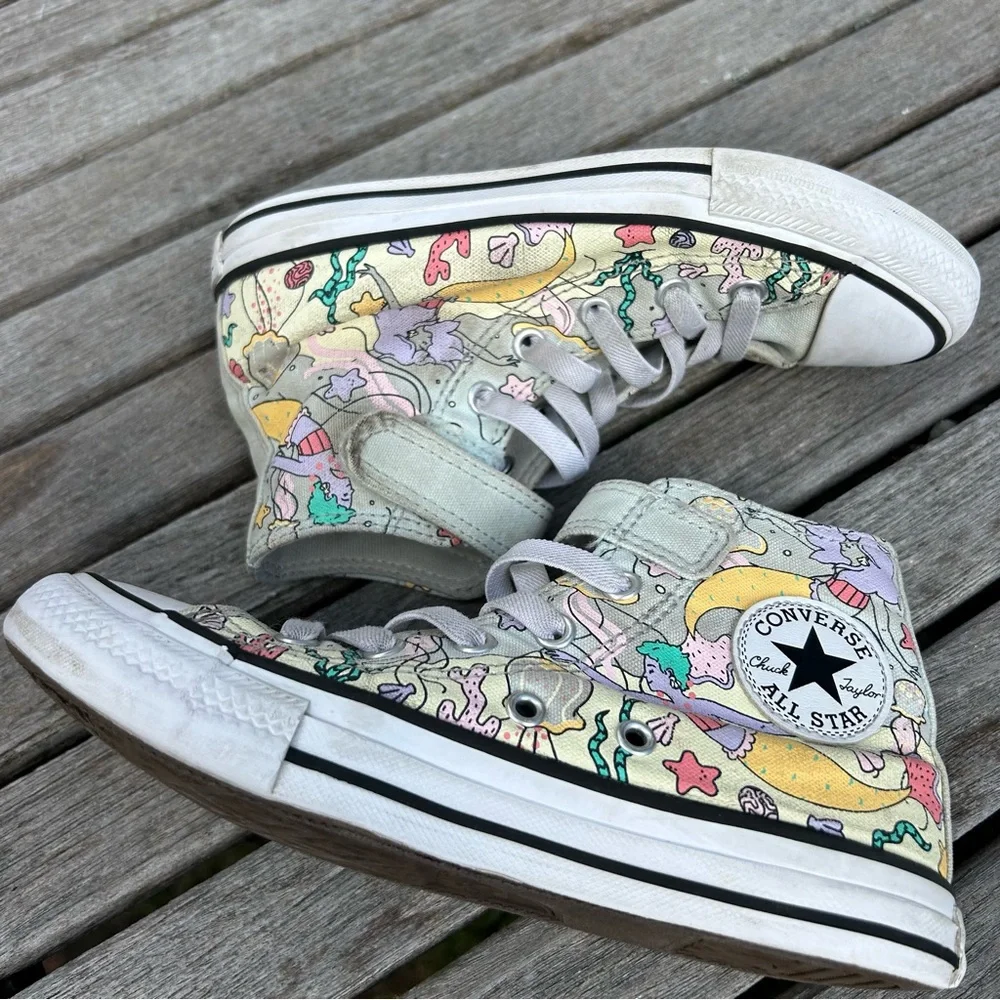 Chuck Taylor All Star‎ Easy-On High PS 'Under The Sea' size 1